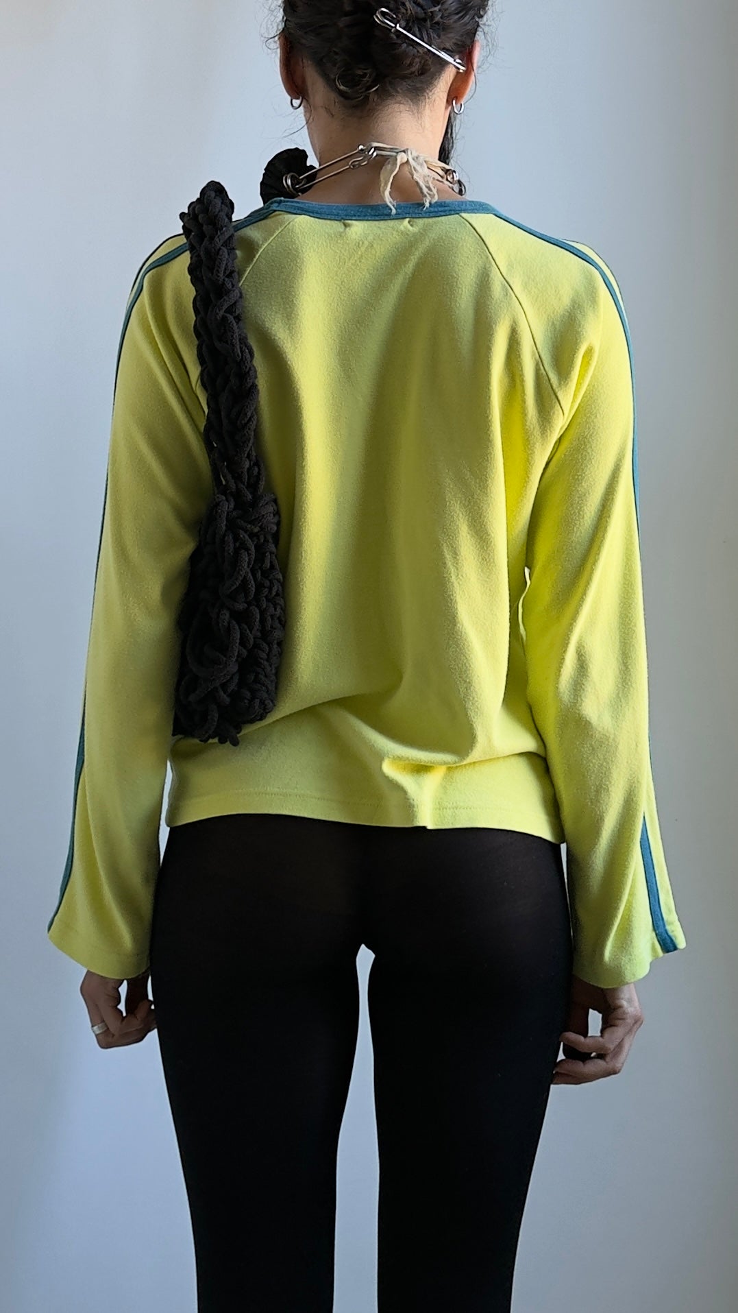 90S GUTSY PRINT NEON TOP / UK 6-10