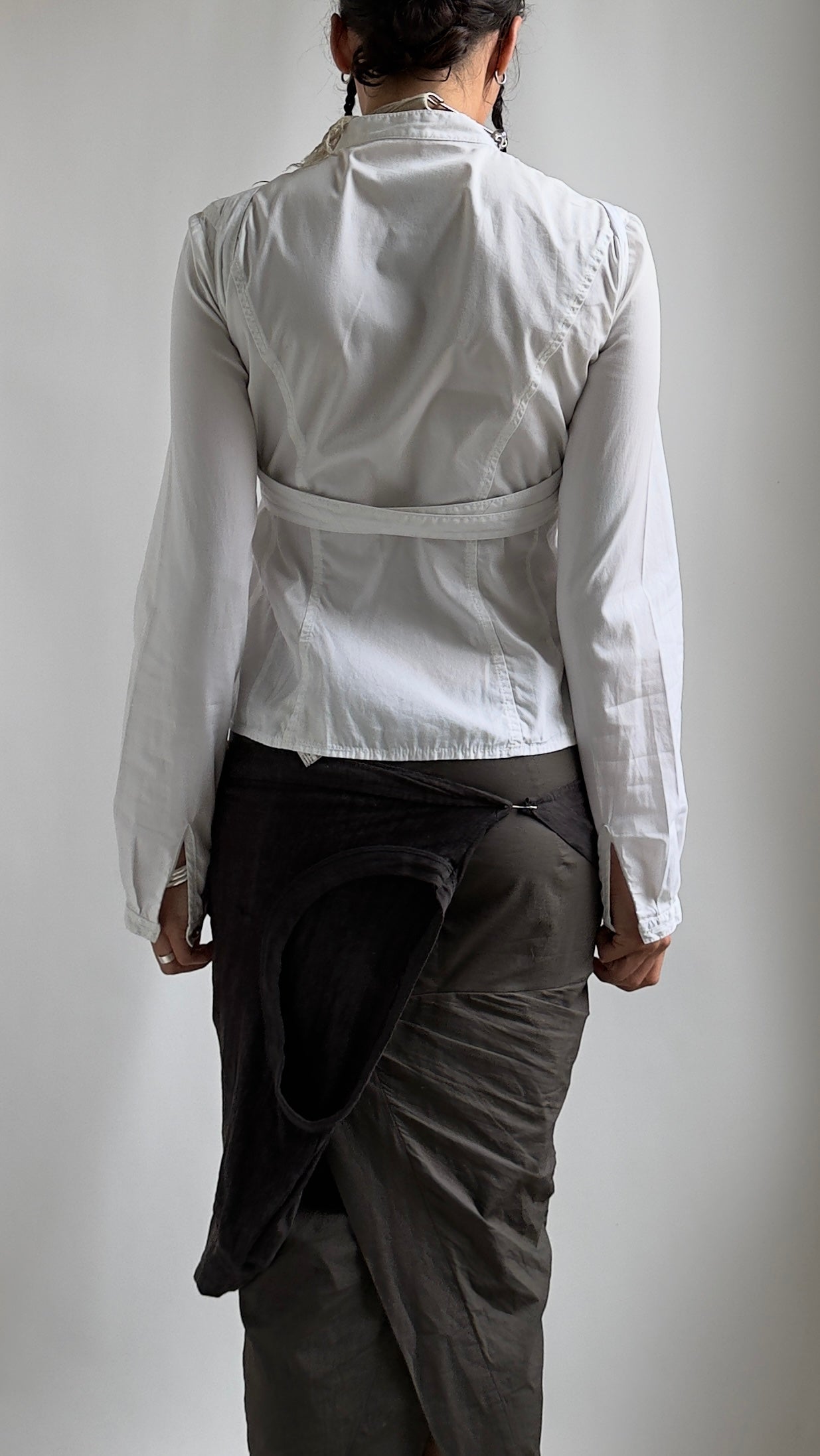 RARE 2007 VIVIENNE WESTWOOD BONDAGE SHIRT / UK 6-8