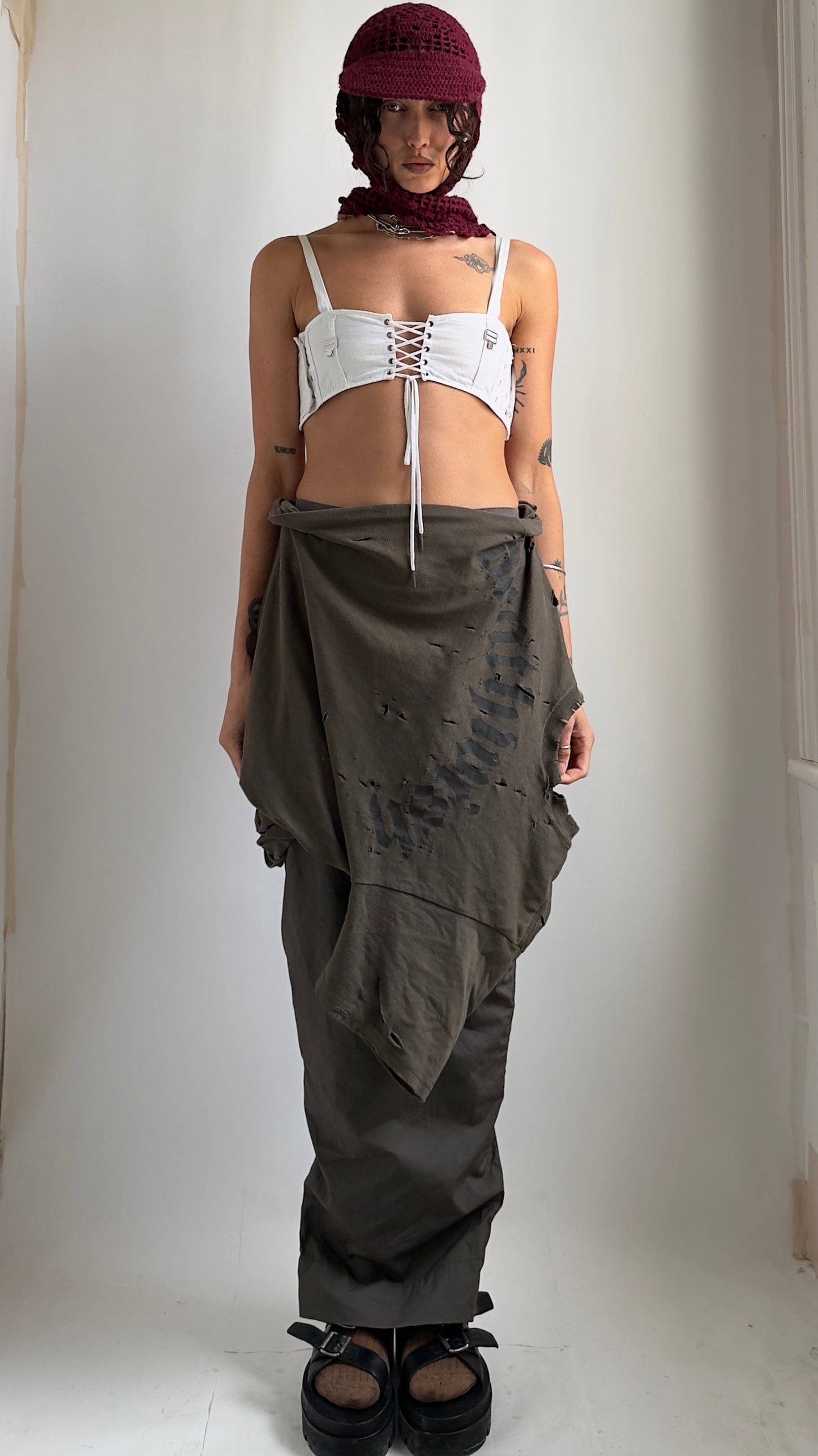 ULTRA RARE 70S SPIRELLA CORSET BRALET / UK 6