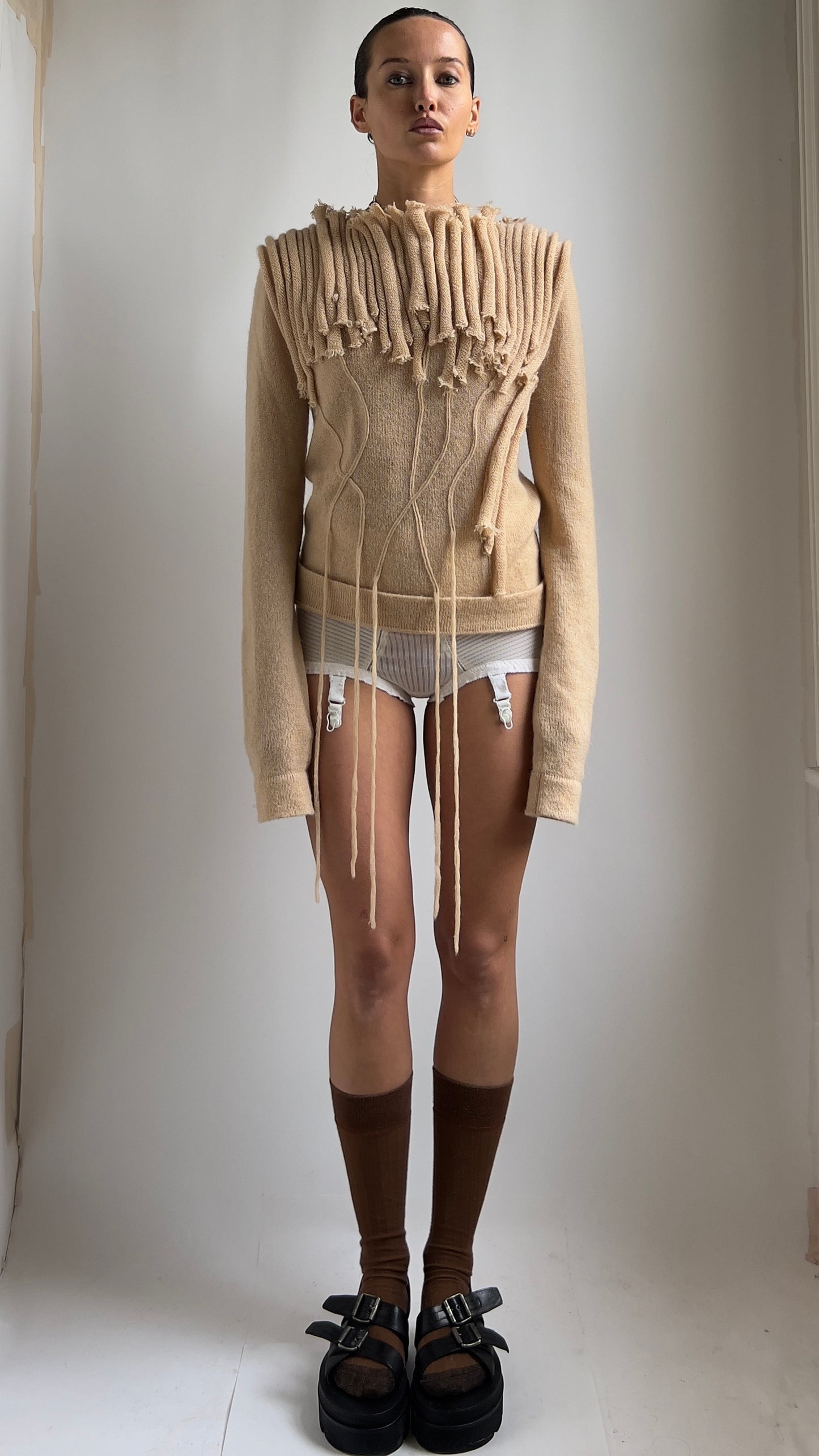 RARE 90S PLEIN SUD SCULPTURAL JUMPER / UK 6-10