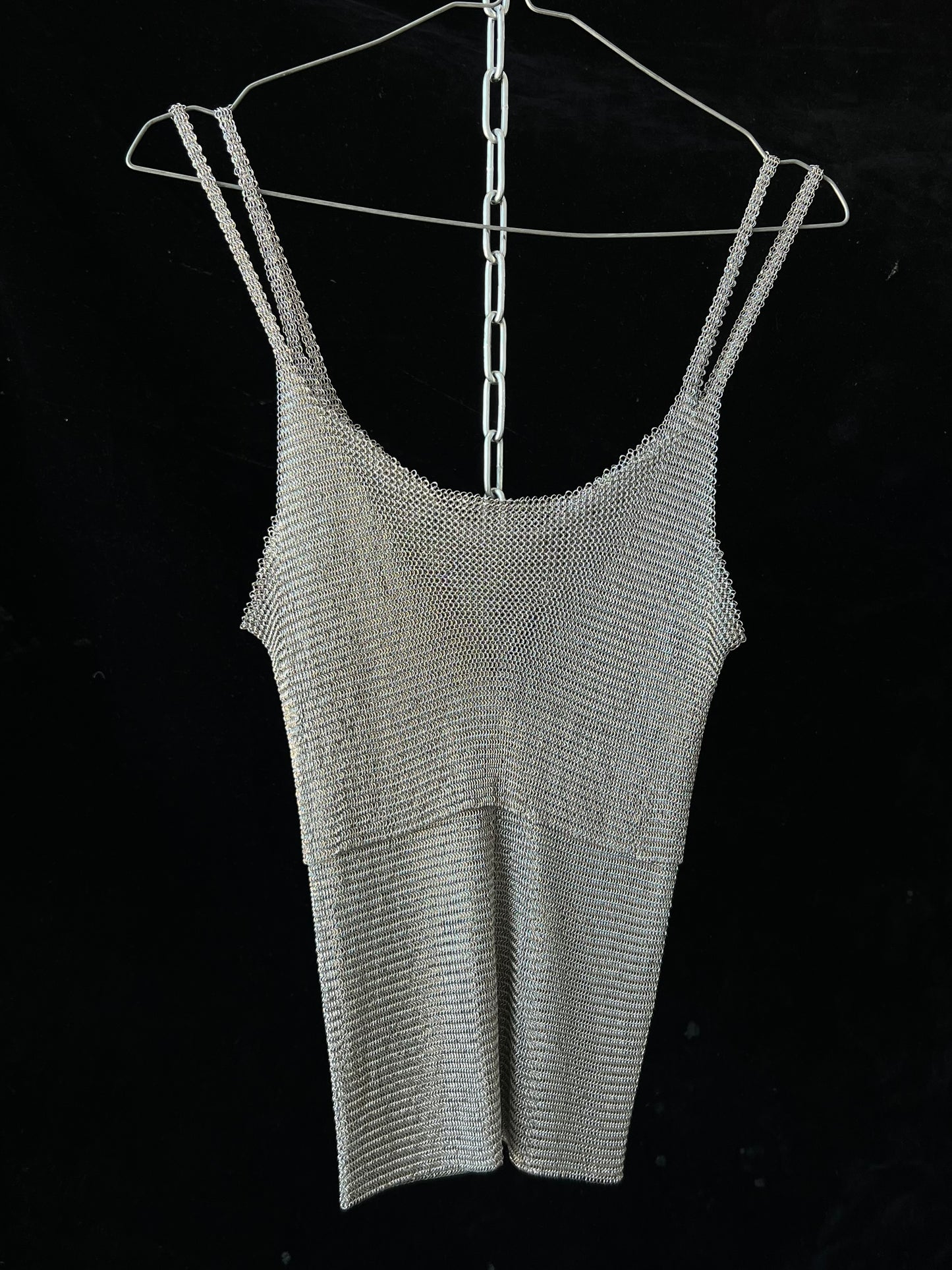 ULTRA RARE 80S FINE LAYERED CHAINMAIL TOP