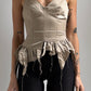 RARE 90S DECONSTRUCTED CORSET TOP / UK 4-6