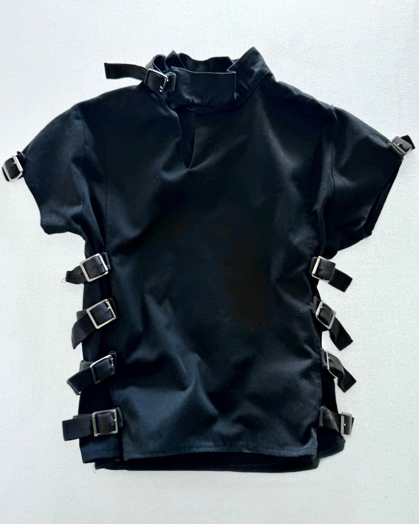 ULTRA RARE 70S BONDAGE TOP / UK 8-10