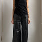 90S SHARON WAUCHOB ASYMMETRICAL TWISTED TOP / UK 6-10