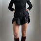 90S VIVIENNE WESTWOOD BONDAGE SHORTS / UK 6-8