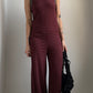 RARE 1995 JUNYA WATANABE STRIPED JUMPSUIT / UK 8-10
