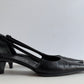 RARE EARLY 2000S PRADA SLINGBACKS WITH ELONGATED POINTED TOE / 36 / 3.5
