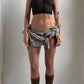 90S CALVIN KLEIN LOW BACK MINIMAL SHEER BRALET / UK 6
