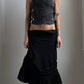 RARE 50S FAN LACED CORSET / UK 6