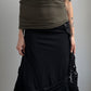 EARLY 2000S PLEIN SUD GATHERED VEST / UK 8