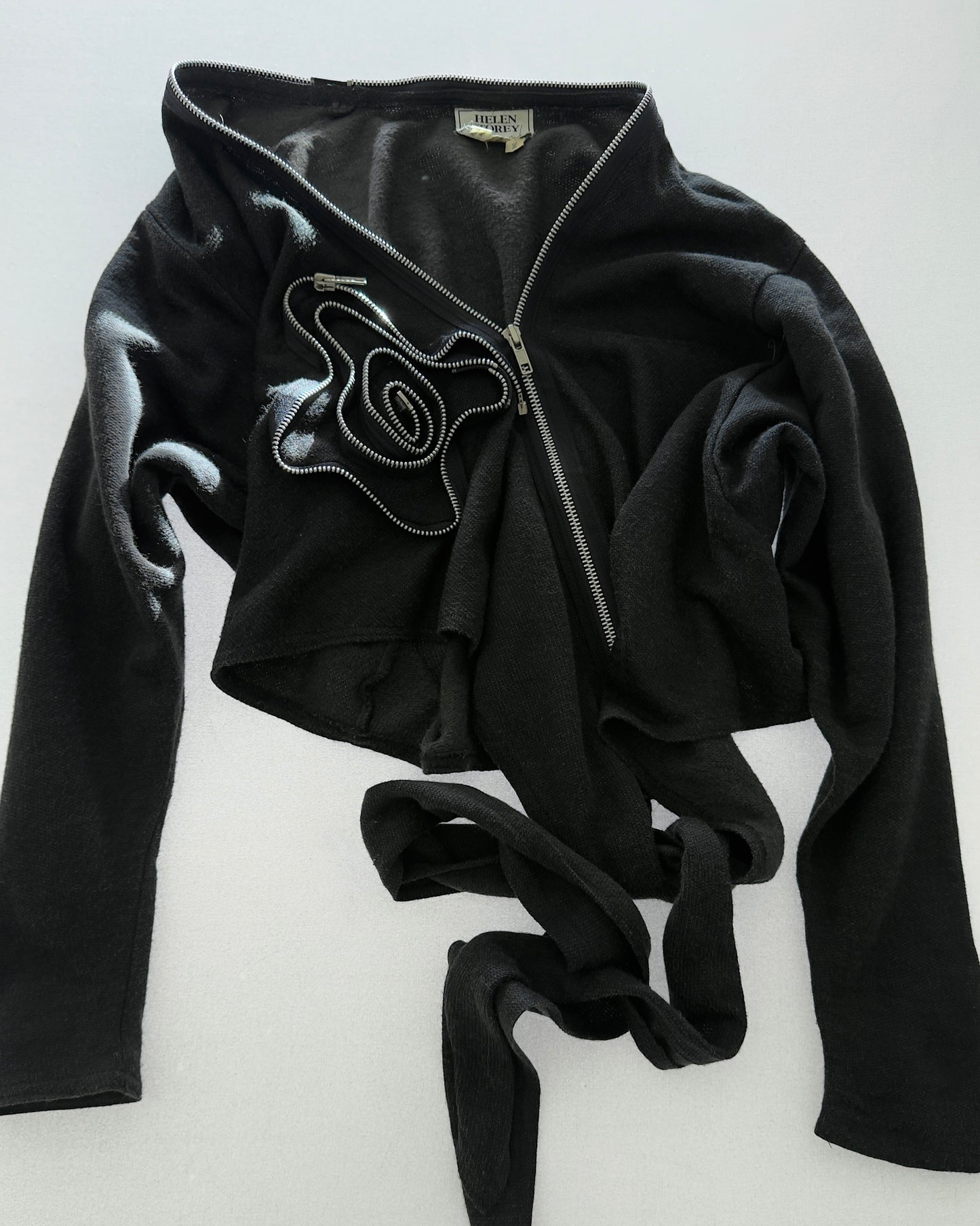 ULTRA RARE 80S HELEN STOREY ZIP FLOWER JACKET / UK 6-10