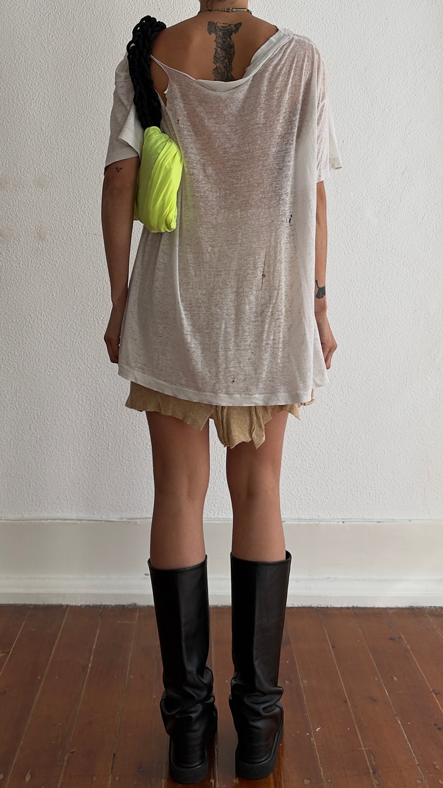RARE 90S PLEIN SUD SCULPTURAL DECONSTRUCTED SKIRT / UK 6-10