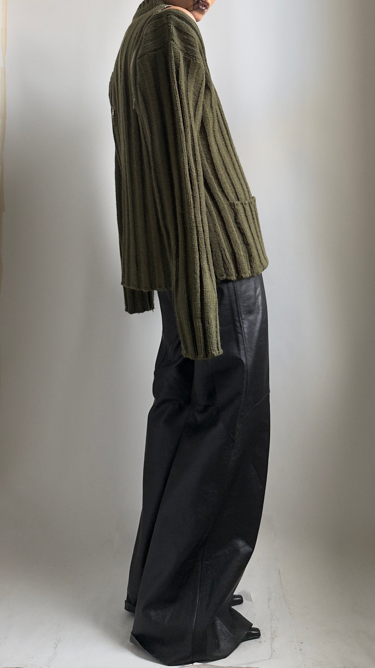 RARE LATE 90S W&LT WALTER VAN BEIRENDONCK ZIP JUMPER / UK 6-12