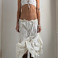 RARE EARLY 2000S MULTIWAY POPLIN SKIRT / UK 6-10