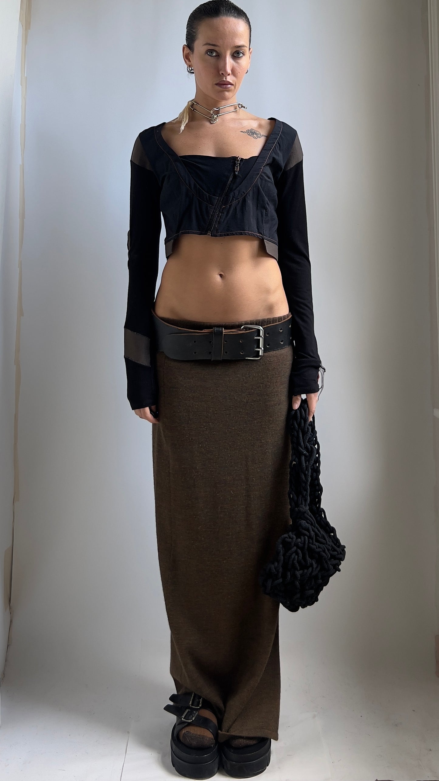 90S FRENCH UTILITY TOP / UK 8-10