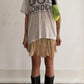 RARE 90S PLEIN SUD SCULPTURAL DECONSTRUCTED SKIRT / UK 6-10