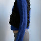 RARE AD 2000 COMME DES GARÇONS ELECTRIC BLUE MOHAIR JUMPER / UK 6-8