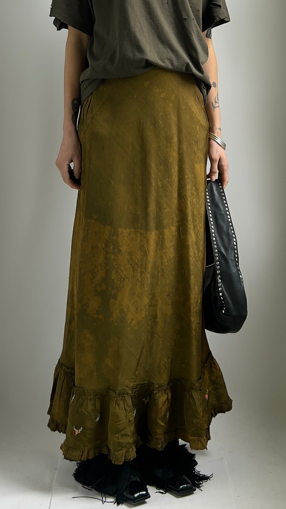RARE 30S SUN BLEACHED SKIRT / UK 6