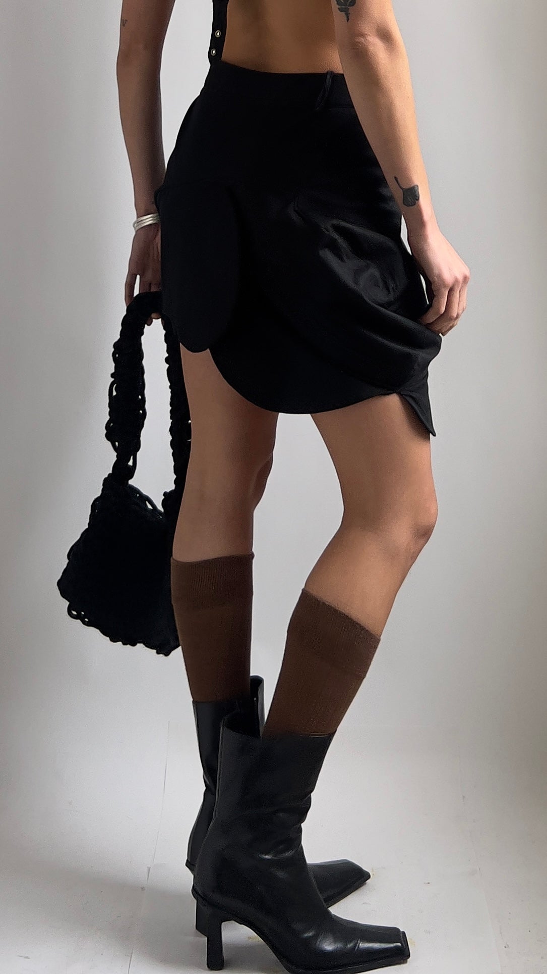 RARE 90S VIVIENNE WESTWOOD ASYMMETRICAL BUBBLE SKIRT / UK 8