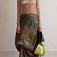 RARE MID 2000S ANN DEMEULEMEESTER PLATFORM SLOUCH SANDALS / 37 / UK 4