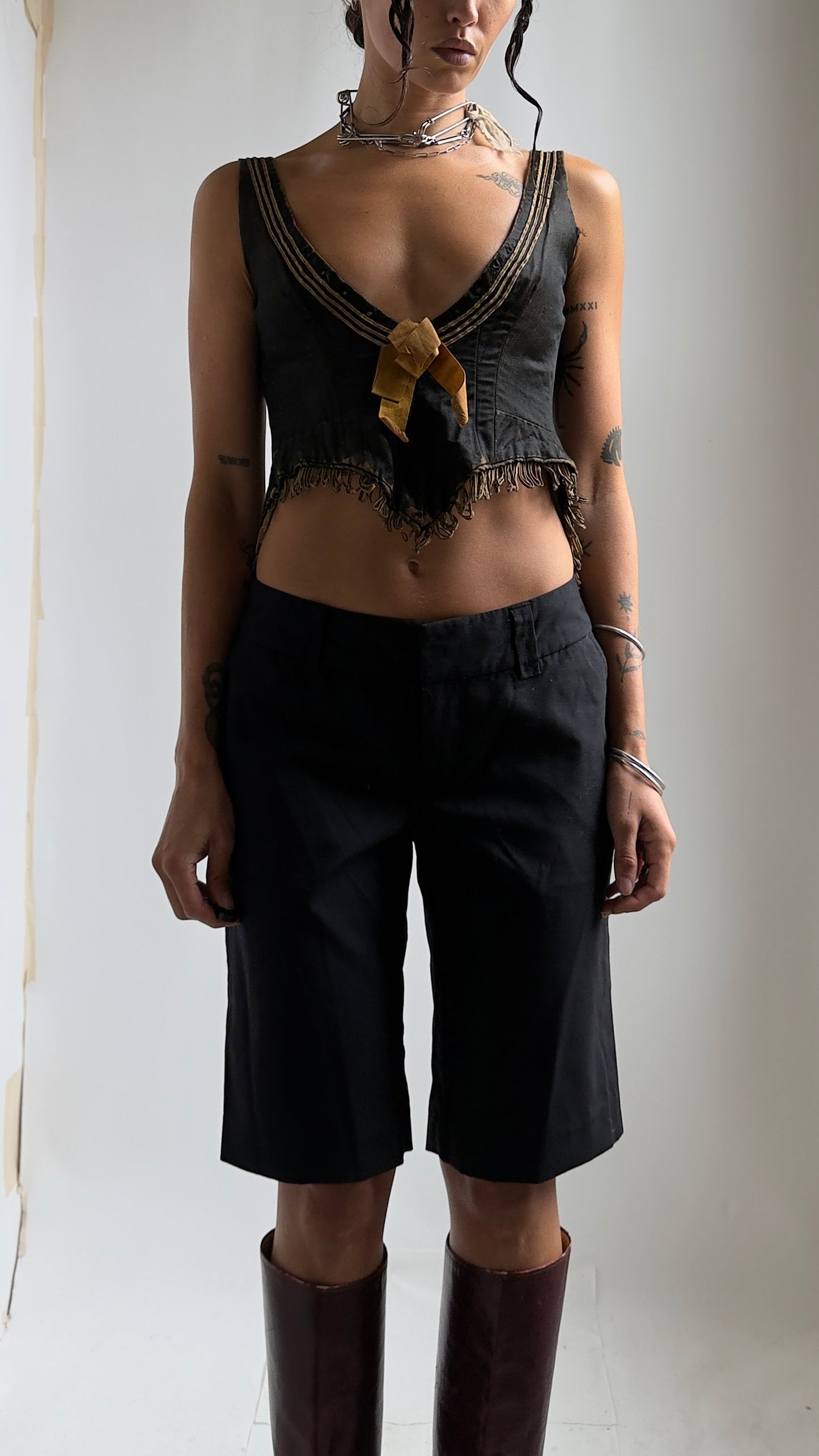 ULTRA RARE GEORGIAN CORSET / UK 6