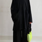 80S OVERSIZED SMOCK WITH ADJUSTABLE O-RING SLEEVES AND POCKETS / UK 6-14