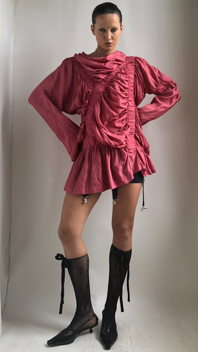 comme des garcons red dress Vintage Designer Comme des Garcons Dress