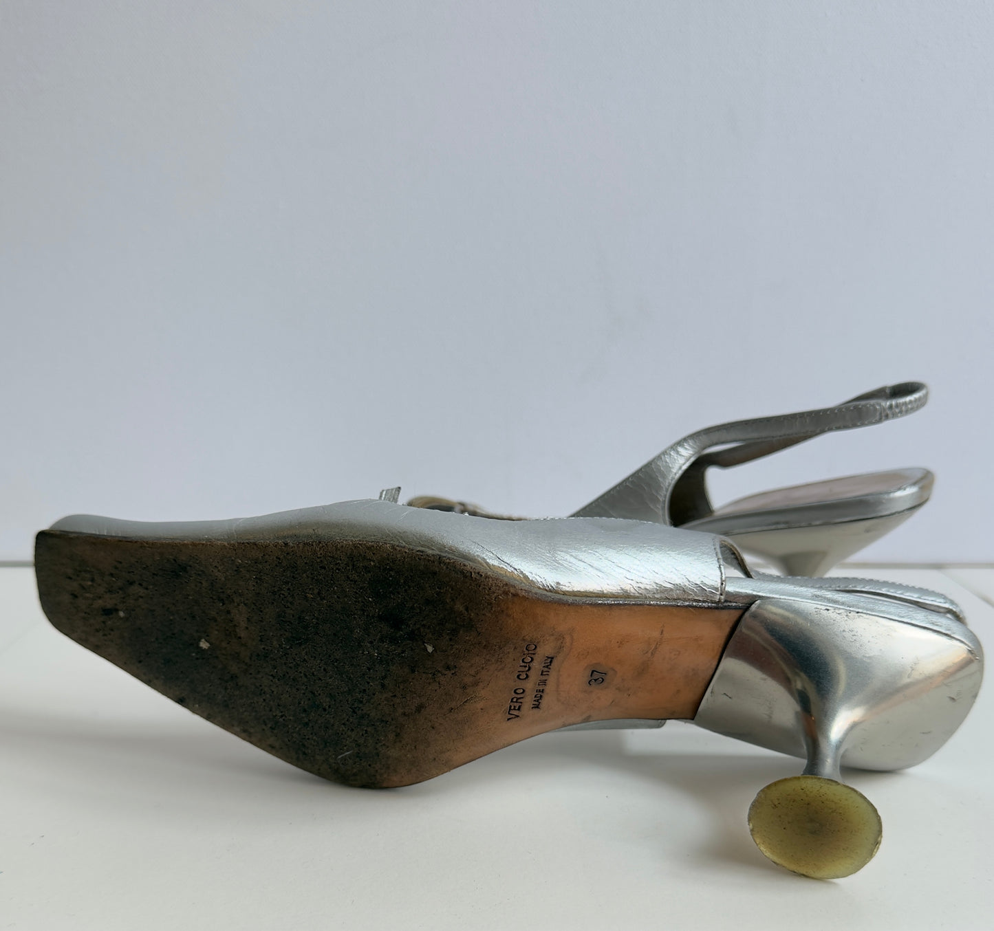 RARE SS 2000 PRADA SLINGBACKS / 37 / 4 UK