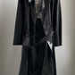 ULTRA RARE 70S OVERSIZED PVC TRENCH COAT / UK 12-16