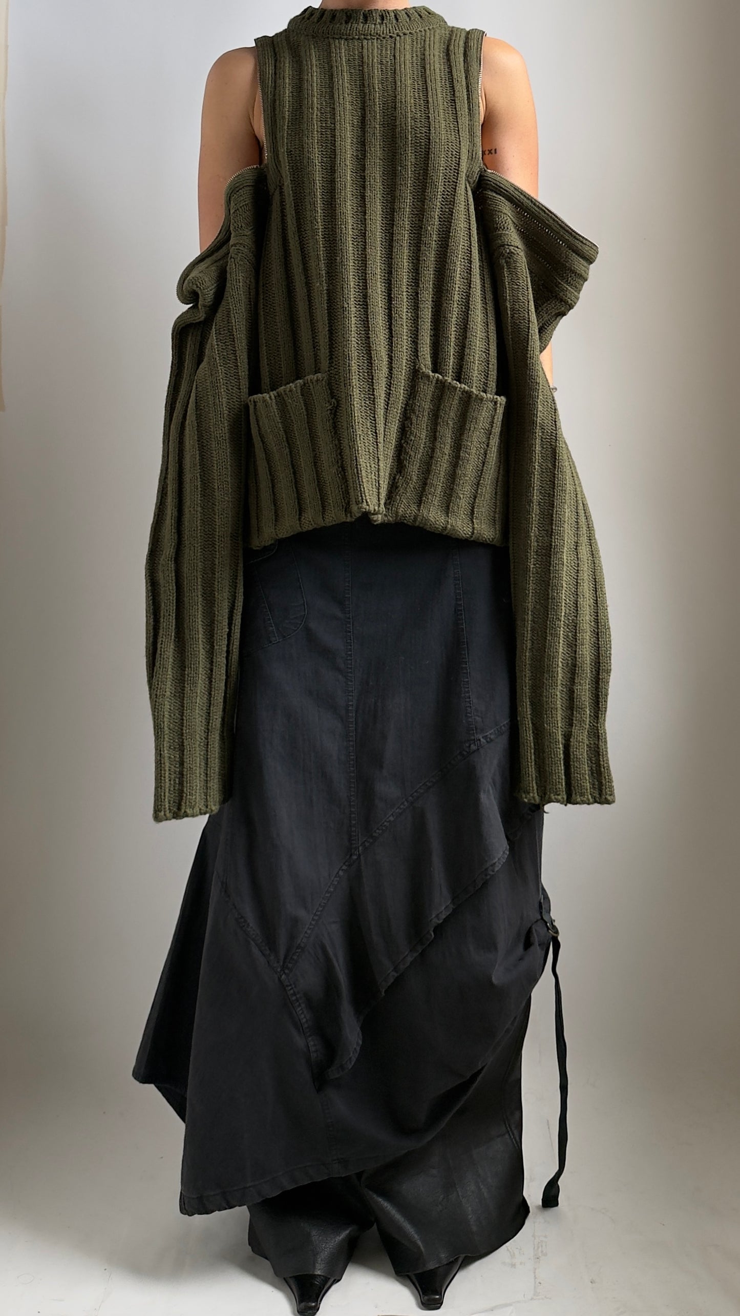 RARE LATE 90S W&LT WALTER VAN BEIRENDONCK ZIP JUMPER / UK 6-12
