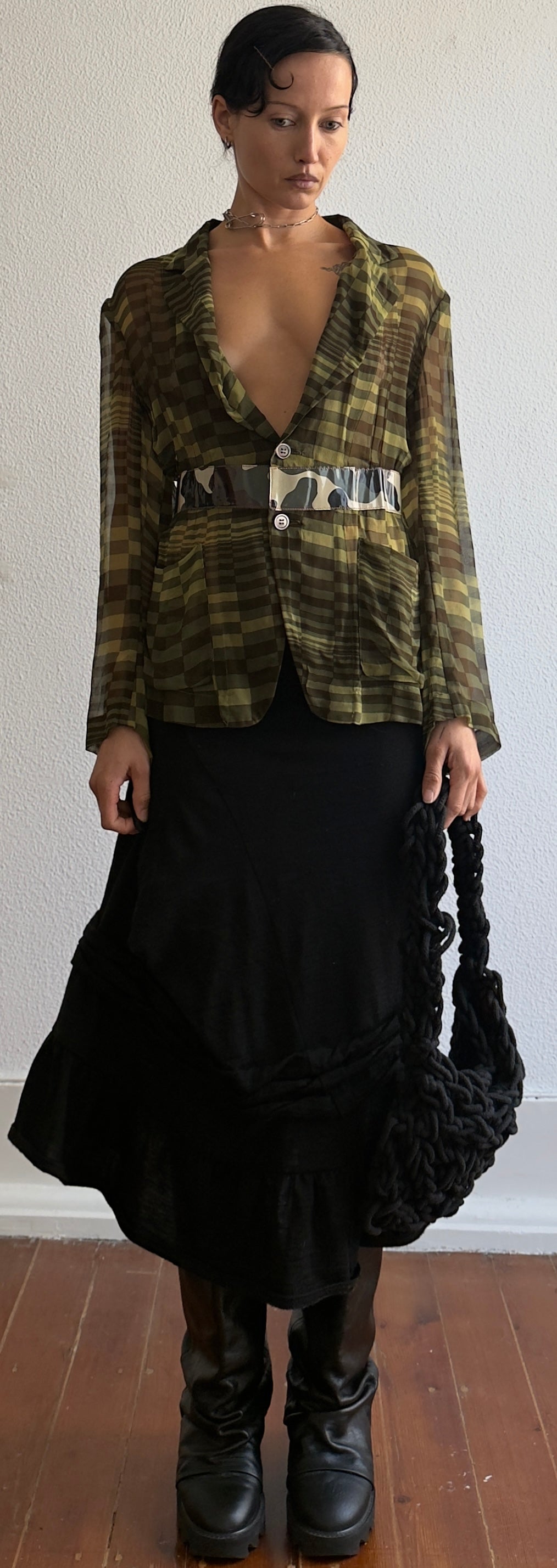 2001 COMME DES GARÇONS RUNWAY JACKET / UK 8
