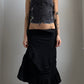 RARE 50S FAN LACED CORSET / UK 6