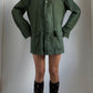 70S C44 FADED GREEN JACKET / UK 6-12