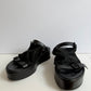 RARE MID 2000S ANN DEMEULEMEESTER PLATFORM SLOUCH SANDALS / 37 / UK 4