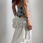 RARE EARLY 2000S MULTIWAY POPLIN SKIRT / UK 6-10