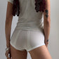 60S SUSPENDER STRETCH SHORTS / UK 6