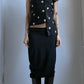 90S D&G SILK POLKA DOT BODICE TOP / UK 6-8