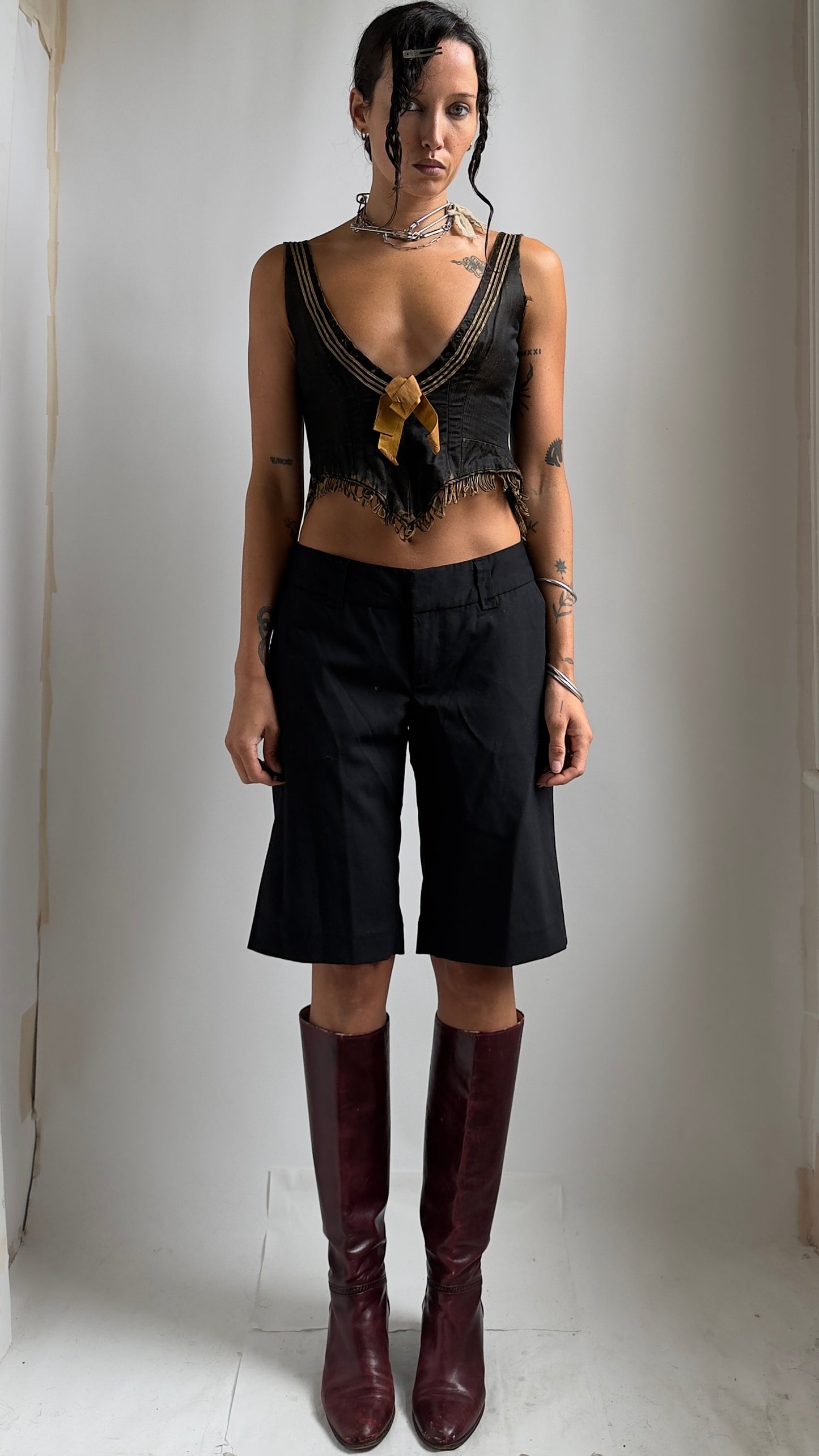 ULTRA RARE GEORGIAN CORSET / UK 6