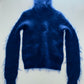 RARE AD 2000 COMME DES GARÇONS ELECTRIC BLUE MOHAIR JUMPER / UK 6-8