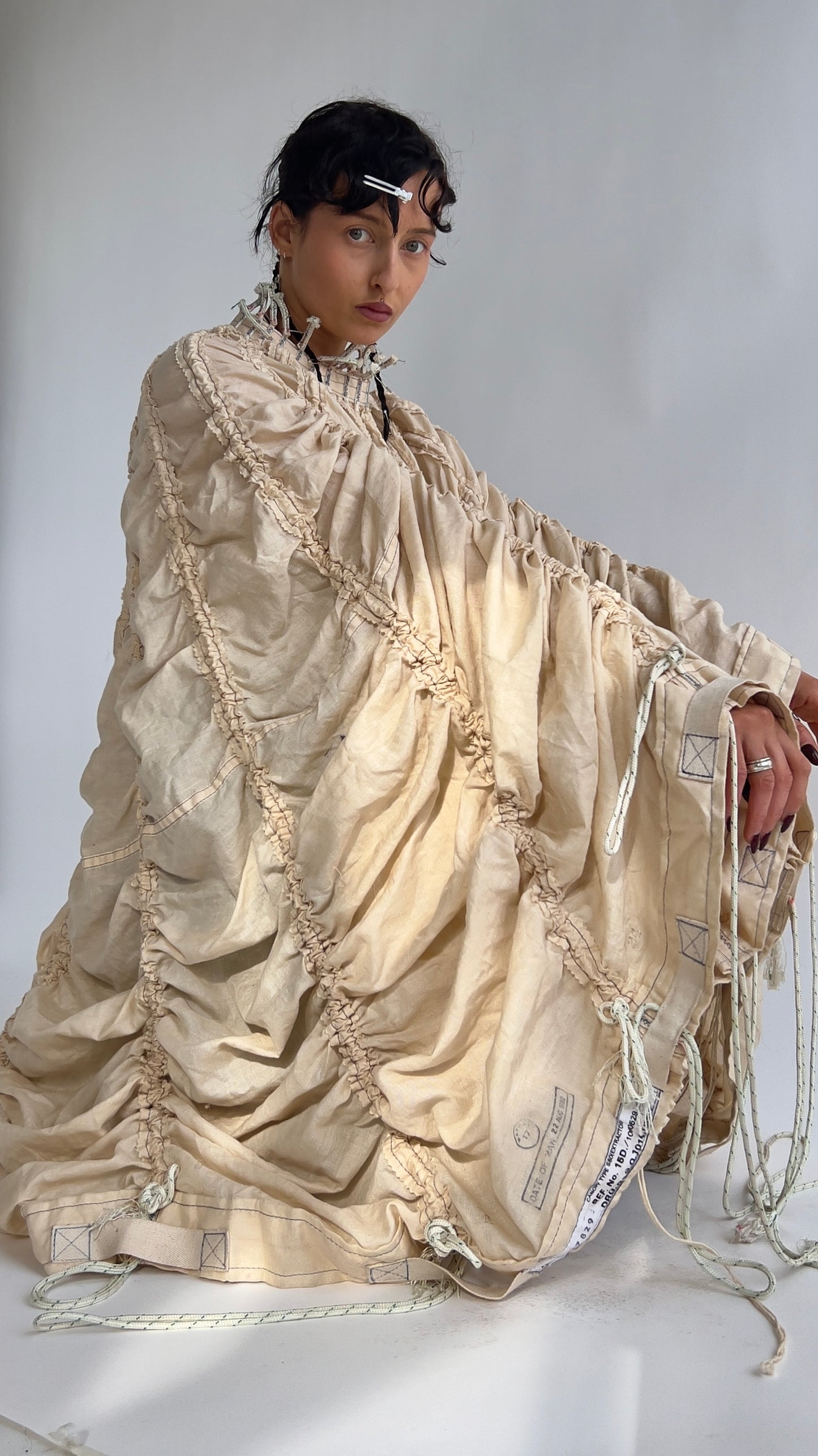 ULTRA RARE 80S PARACHUTE DRESS