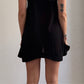RARE EARLY 2000S ISSEY MIYAKE APOC ARCHITECTURAL MINI DRESS / UK 8-12