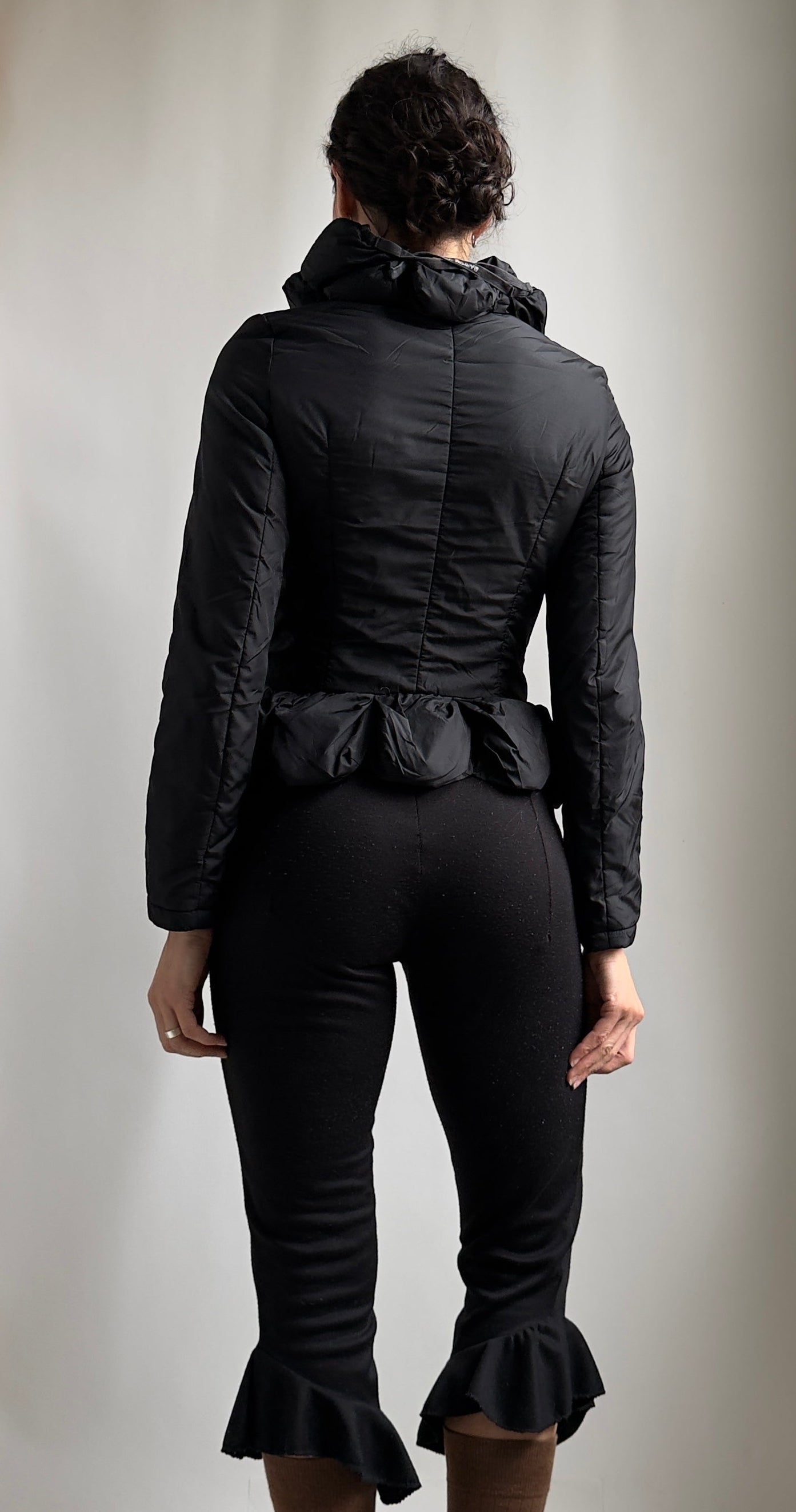 RARE 90S MARITHE FRANCOIS GIRBAUD BUBBLE PUFFER JACKET / UK 6