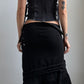 RARE 50S FAN LACED CORSET / UK 6