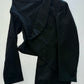 RARE EARLY 2000S COMME DES GARÇONS DECONSTRUCTED PINSTRIPE SUIT TOP / UK 10