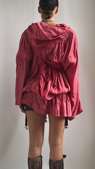 ULTRA RARE 80S SCULPTURAL COMME DES GARÇONS SHIRRING TOP / DRESS