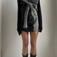 RARE 90S JEAN PAUL GAULTIER DECONSTRUCTED JUMPER / UK 6-12
