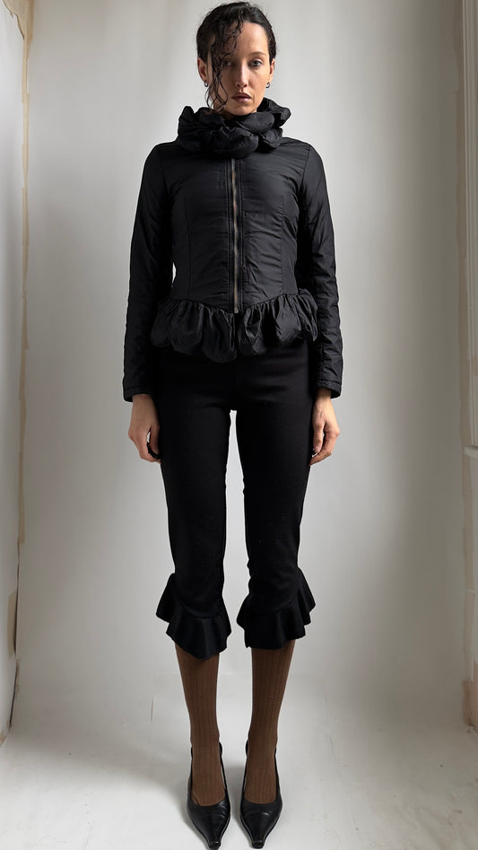 RARE 90S MARITHE FRANCOIS GIRBAUD BUBBLE PUFFER JACKET / UK 6