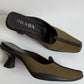 RARE FW 1999 PRADA MULES / 36.5 / 3.5 UK