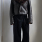 RARE 70S SCHOTT LEATHER JACKET WITH FAUX FUR LINING / UK 6-10