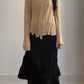 RARE 90S PLEIN SUD SCULPTURAL DECONSTRUCTED JUMPER / UK 6-10